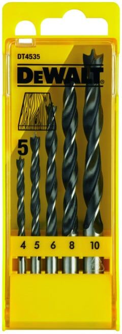 DEWALT Set CV bois 4-10 (5 pièces) DT4535-QZ (DT4535-QZ)