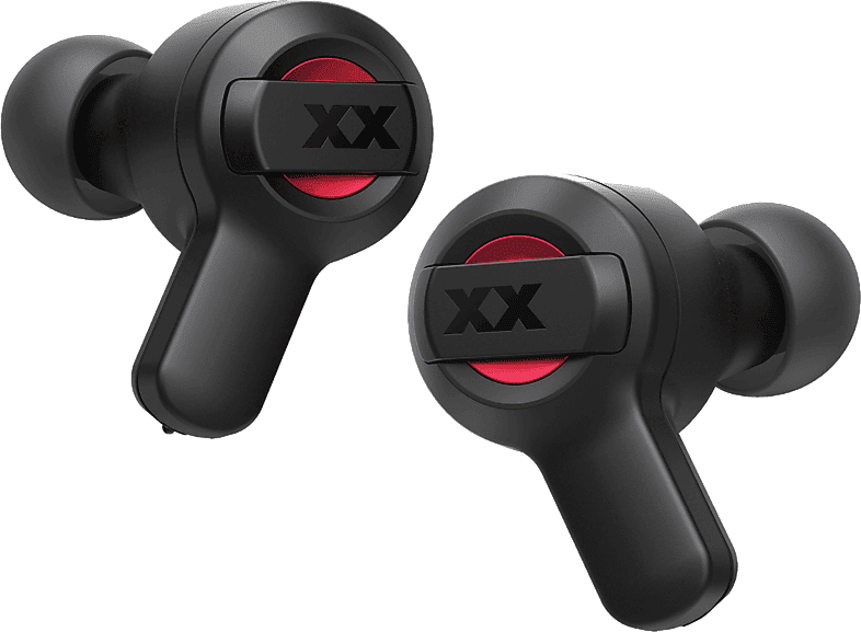 Auriculares True Wireless - JVC HA-XC62T-R-U, Autonomía 24 h, Deep Bass, Compatible Asistente de Voz, Negro