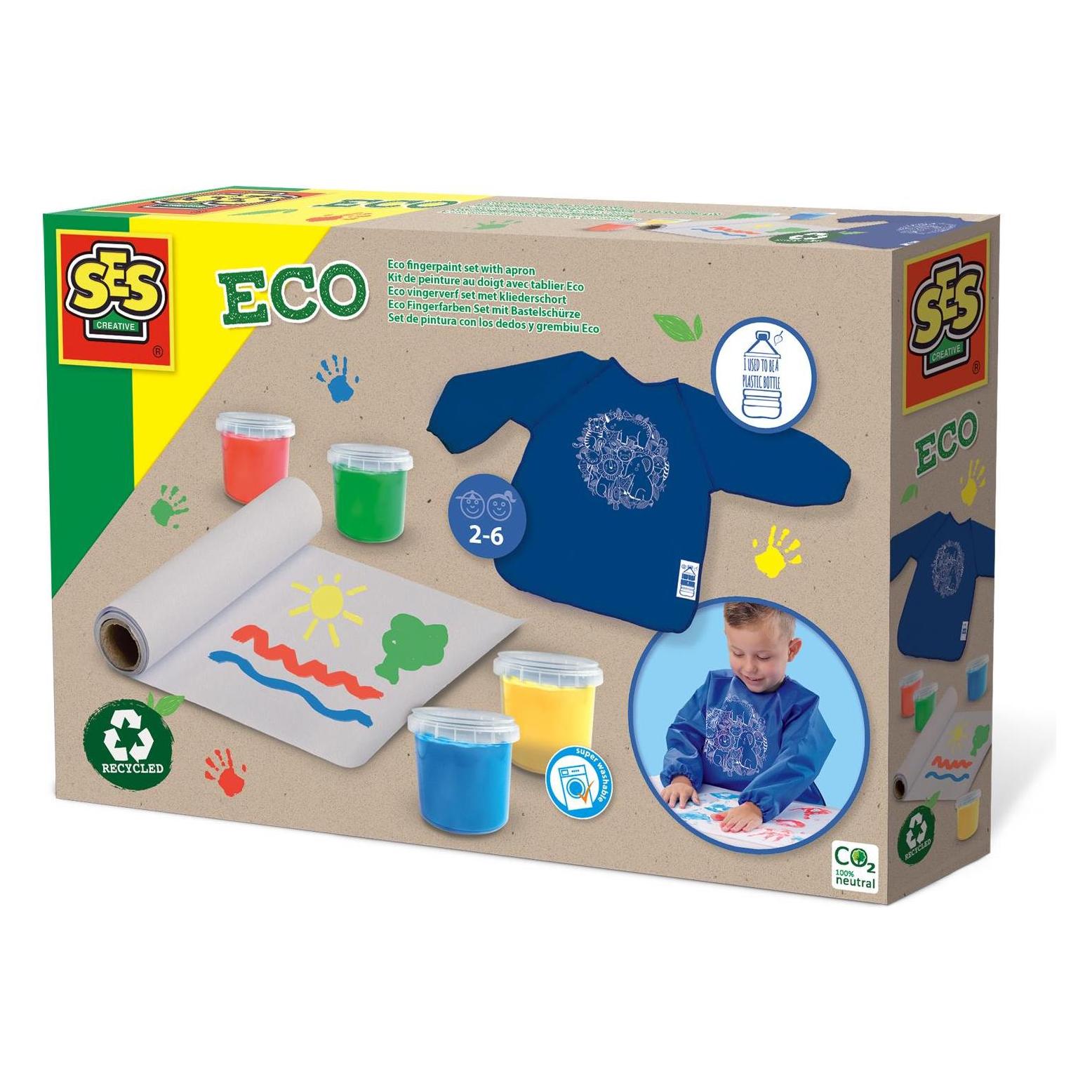 Ses ECO Fingermalset mit Malschürze (340.24924)