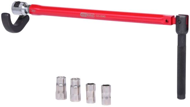 Clé pour écrou de robinet KS Tools avec mâchoire amovible 6 pcs (123.0040)