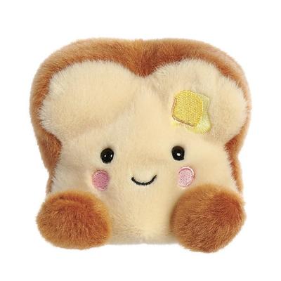 Aurora 33574 - Palm Pals Buttery Toast, Plüschfigur, 13 cm