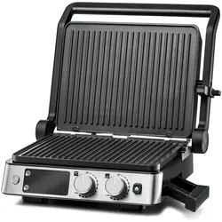 Rommelsbacher KG 2025, Kontaktgrill, Schwarz, Silber