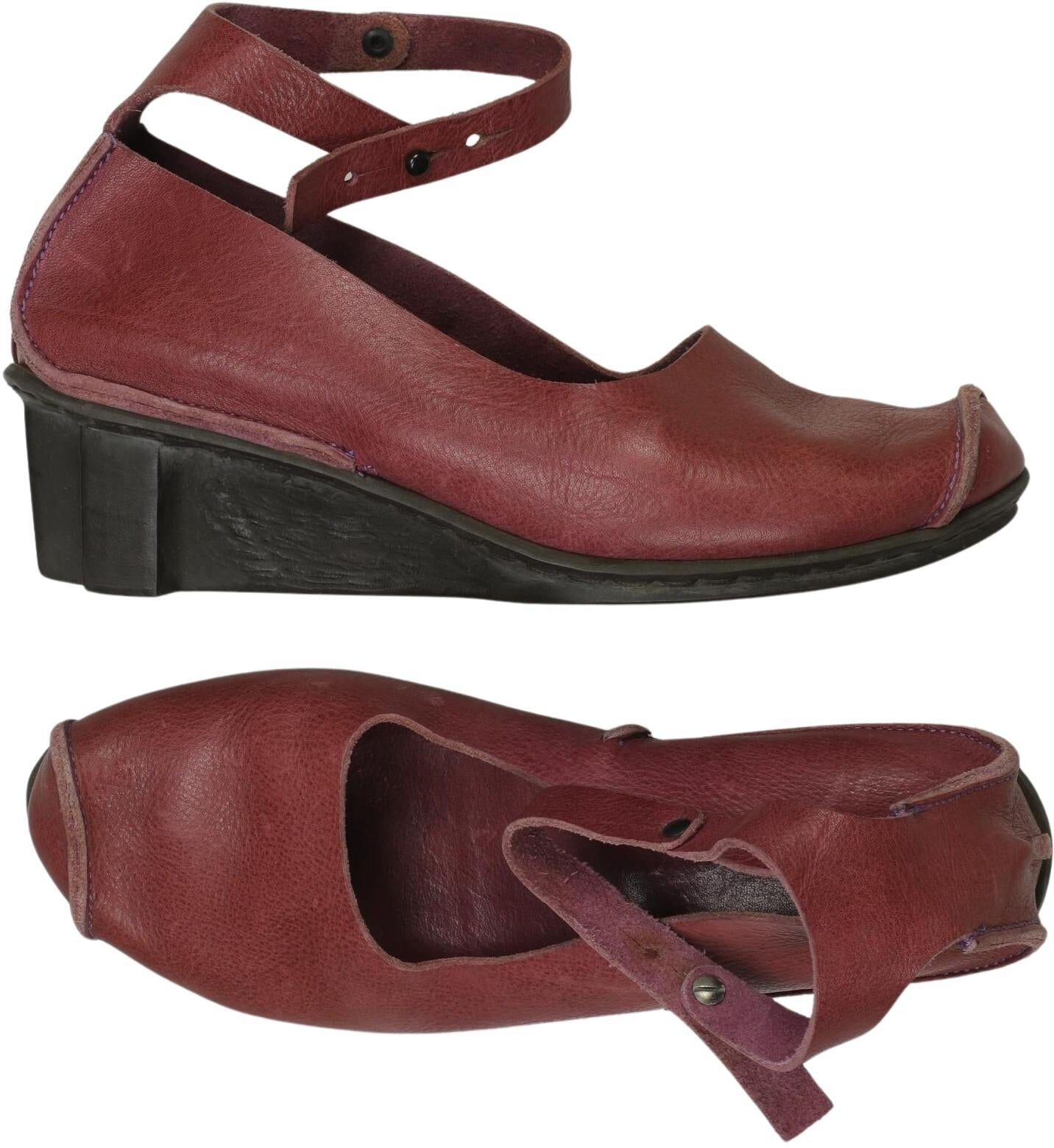 trippen Damen Halbschuh, Rot, Gr. EU 38, kein / Etikett - Second Hand