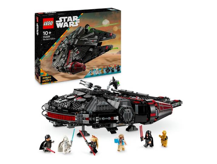 LEGO® Dunkler Millennium Falke (75389), LEGO Star Wars ™ Konstruktionsspielsteine, (1579 St), Made in Europe