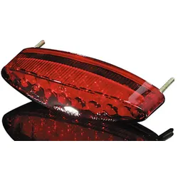 HIGHSIDER smart Number1 LED Mini Rücklicht Rot Mit Kennzeichenbeleuchtung (1Stck)