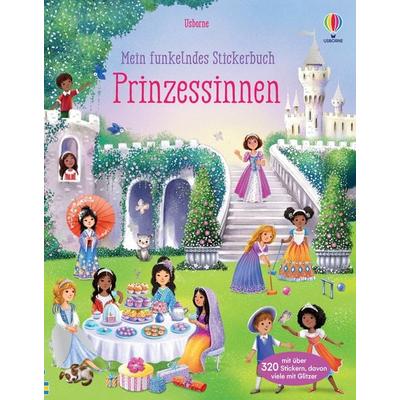 Mein funkelndes Stickerbuch: Prinzessinnen, Taschenbuch von Fiona Watt, Usborne, 978-1-03-570039-4