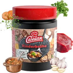 CASSIAN Klare Rinderbrühe 140g Glas