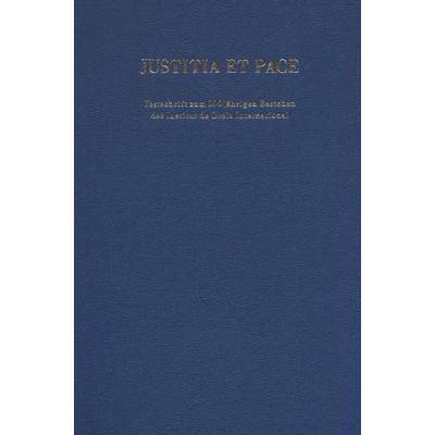 Justitia et Pace., Gebundene Ausgabe von , Duncker & Humblot, 978-3-428-03140-5