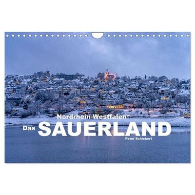 Nordrhein-Westfalen - Das Sauerland (Wandkalender 2027 DIN A4 quer), CALVENDO Monatskalender