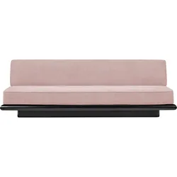 Ono Sofa 234 cm, rosa, Tulpenholz