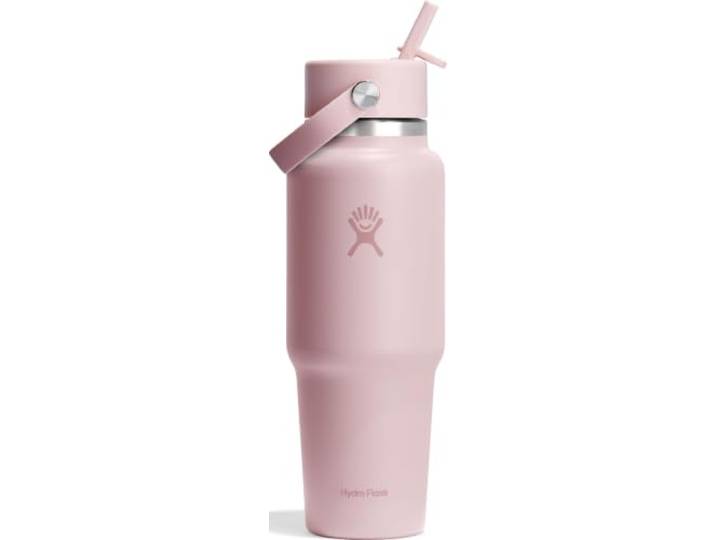 Hydro Flask - Travel Bottle 946 ml (32 oz) - Isolierte Edelstahl-Wasserflasche mit TempShield-Vakuumisolierung und auslaufsicherem Flex-Trinkhalm-Verschluss - Trillium