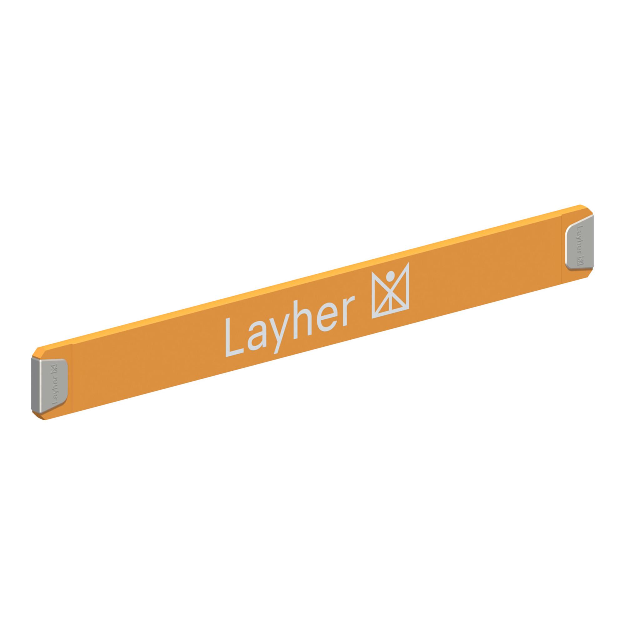 Layher Stirn-Bordbrett 1,44 m orange Holz (1438144)