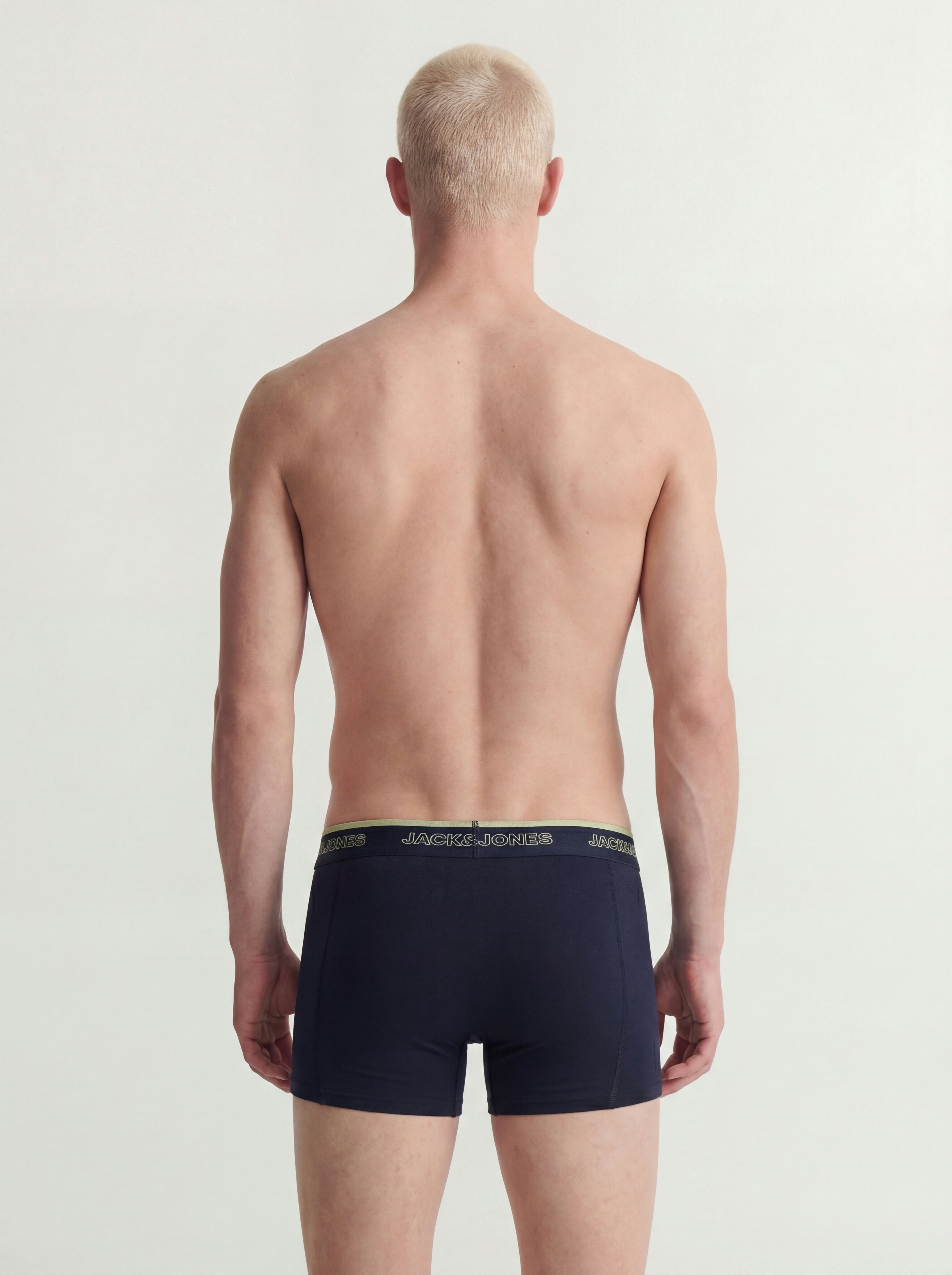 Trunk JACK & JONES "JACADRIAN SOLID TRUNKS 7 PACK", Herren, Gr. XL, 7 Stk., Jersey, sky captain pack:sky captain, sky captain, sky captain, sky captain, sky captain, sky captain, Jersey, Obermaterial: 95% Baumwolle, 5% Elasthan, unifarben, Unterhosen, Bau