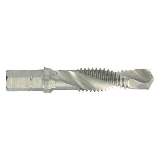 Tivoly Combined tap with drill (2 in1) HSS, 1/4 "hex, M8x1.25xL49 (21045076)
