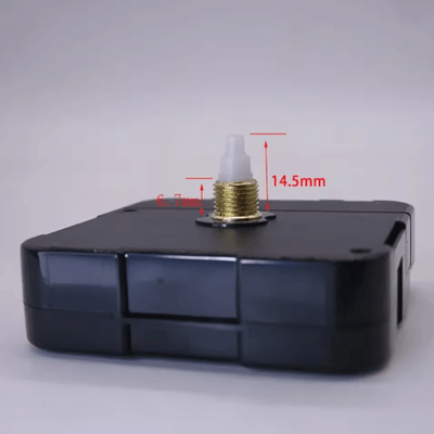 Inspire Picks Quartz Clock Movement Replacement Kit DIY Wall Clock Motor & Hands Set 14.5mm