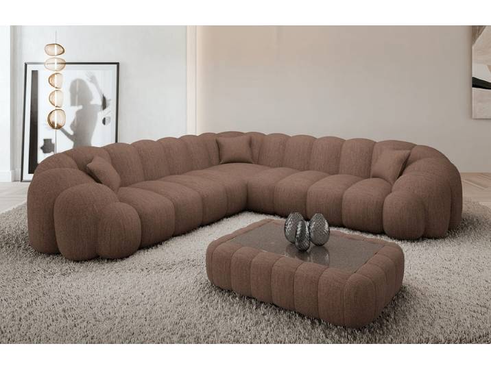 Ecksofa Rajada L-Form aus Stoff