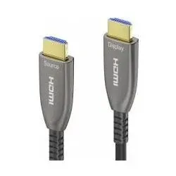 Purelink sonero Aktives HDMI 8K AOC Extender Kabel - 20m (20 m), Videokabel, Schwarz
