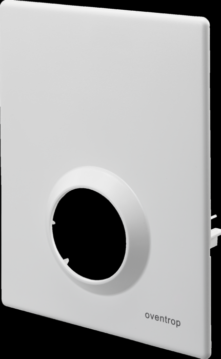 Oventrop Unibox Abdeckplatte 1022693 Bautiefe 57 mm, weiß