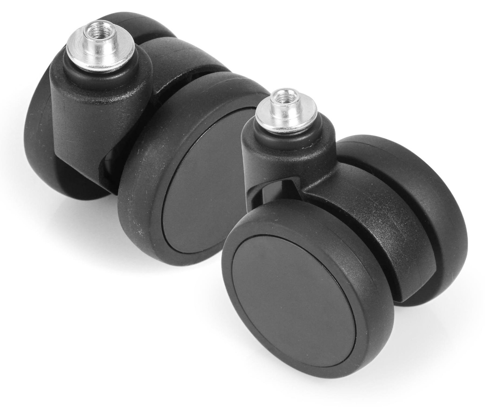 Dripio Reservewielen voor koffers, 50 mm, zwart, set van 2