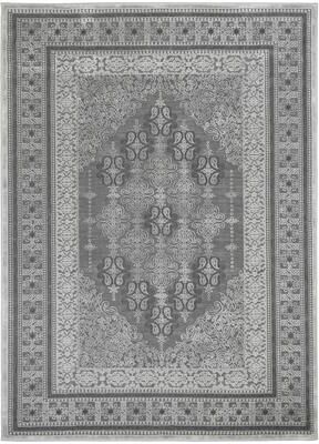 Mayberry Rug Everest Iris Gray Traditional Oriental Area Rug