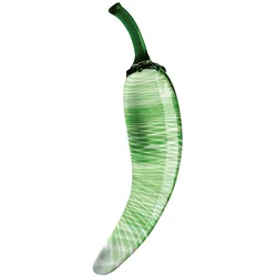 Glassvibrations, Dildo, Glasdildo Fruit Line Green Pepper