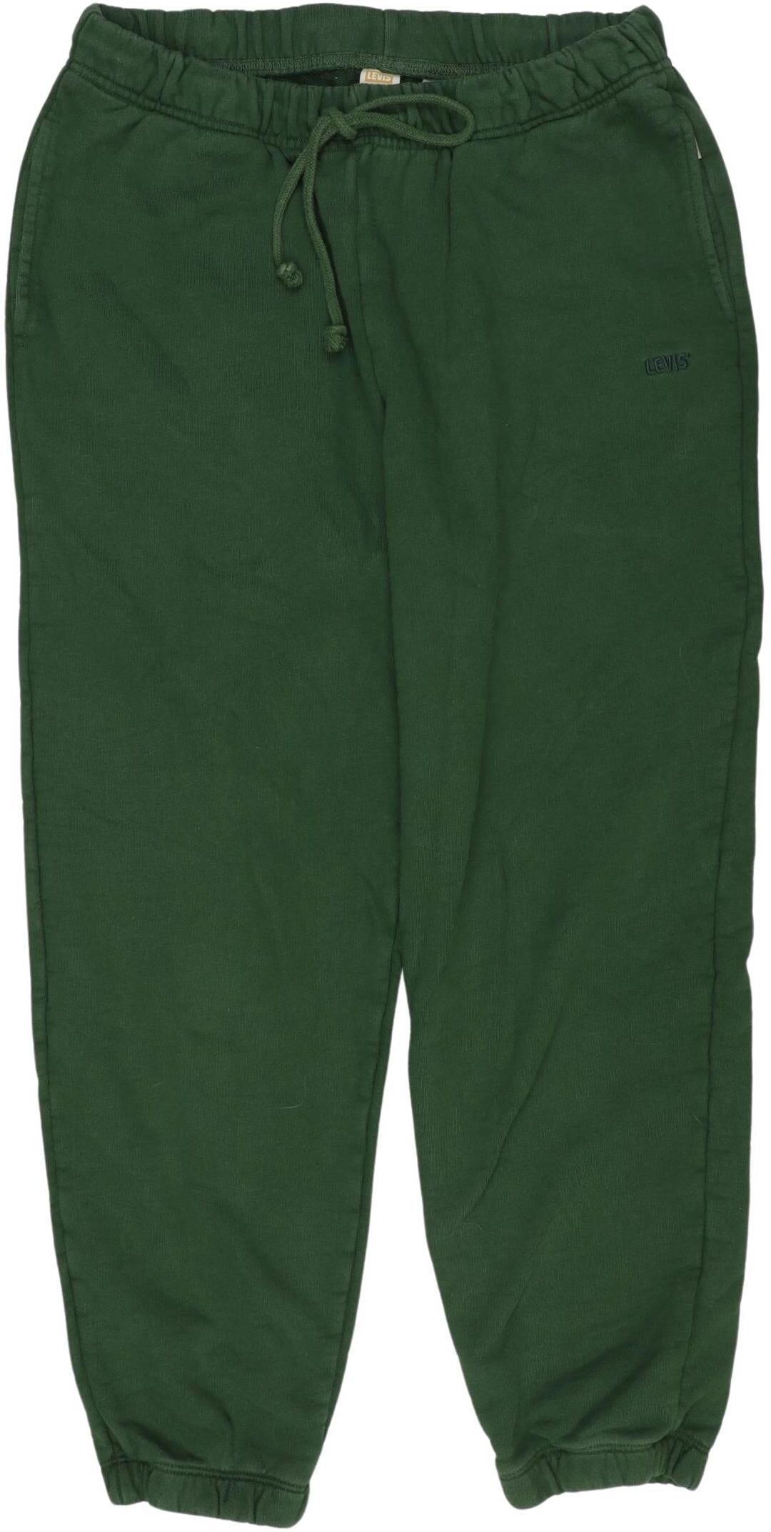 Levis Damen Stoffhose, Grün, Gr. XS, Baumwolle - Second Hand