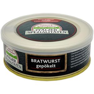 Pfälzer-Spezialitäten Wurstkonserve Bratwurst gepökelt, Schweinefleisch, 200 g
