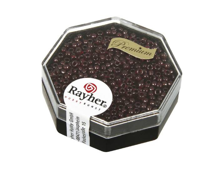 Rayher Premium-Rocailles Gold Gelüstert 2.2 mm 4 g