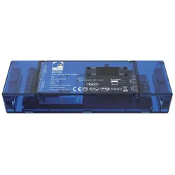 Rutec Projekt DALI Dimm-Aktor DT8, für 350mA, mehrfarbig, 2-3-4 Kanal / 1 Adresse, OLED-Display, DALI-MASTER-Funktion integriert RUP-PHZ738