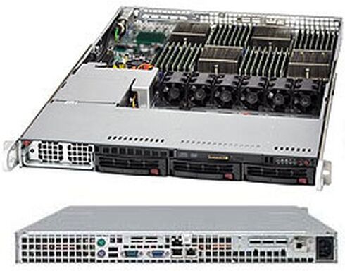 Supermicro AS-1042G-TF sistema barebone per server Rack (1U) Nero (AS-1042G-TF)