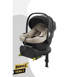 Kinderkraft Kinderautositz i-Lite mit Endura Safe FX Basis, Kinderkraft: Grey