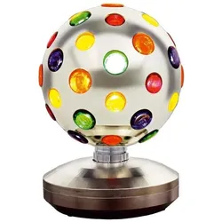 Music Legs Disco Ball (20 cm), Spiegelkugel, Silber