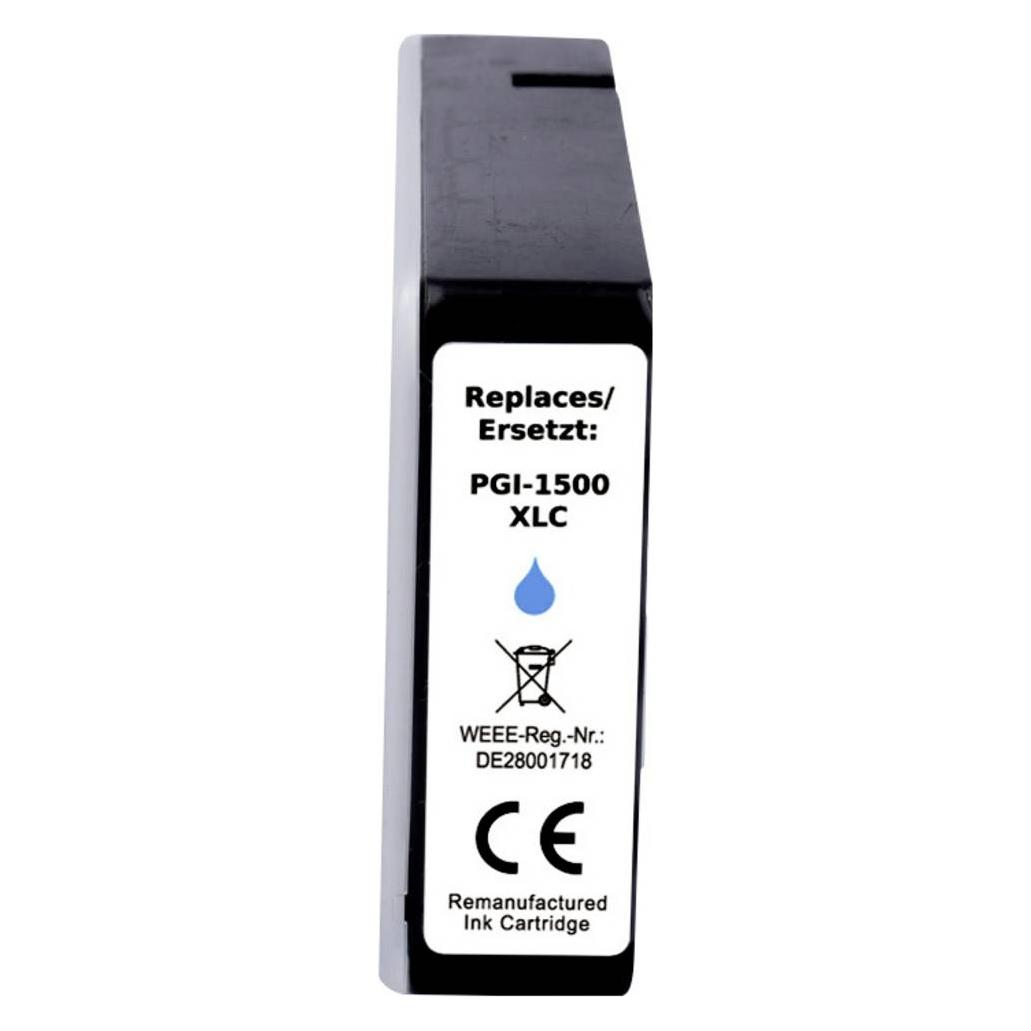 Renkforce Druckerpatrone ersetzt Canon PGI-1500C XL Kompatibel Cyan RF-CPGI1500XLC (RF-6736468) (RF-6736468)