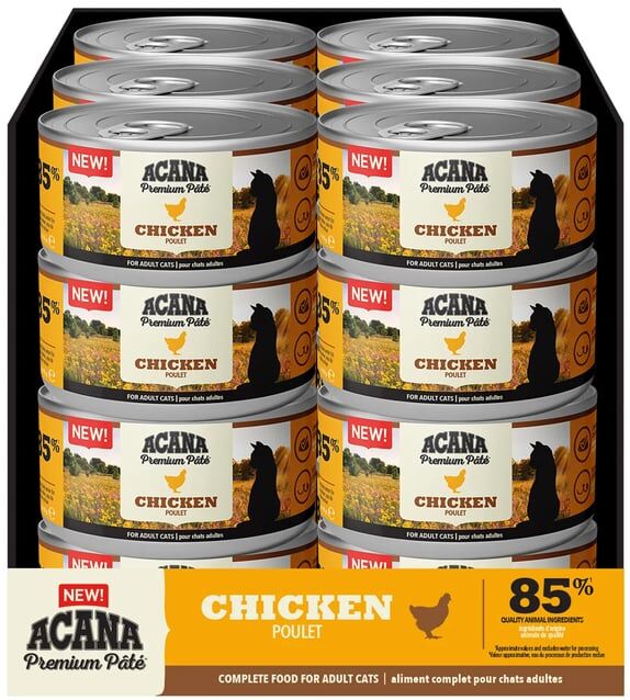 Acana Premiun Patê Frango Gato 24 Unds 85g
