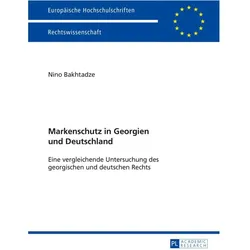 Markenschutz in Georgien und Deutschland, Fachbücher von Nino Bakhtadze
