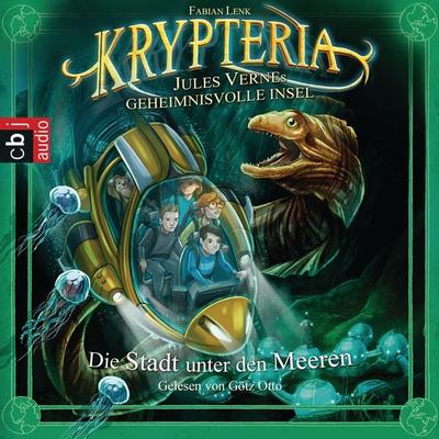 Krypteria - Jules Vernes geheimnisvolle Insel. Die Stadt unter den Meeren - Fabian Lenk, Audio, 9783837136821