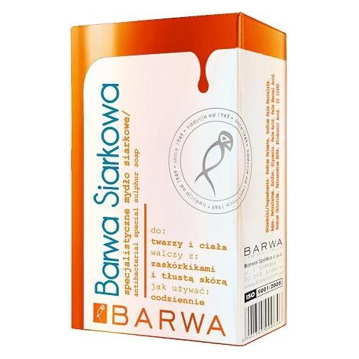 Barwa Color - Sulfuric Anti-Acne Soap 100G (Hartseife, 100 g) (5902305000646)