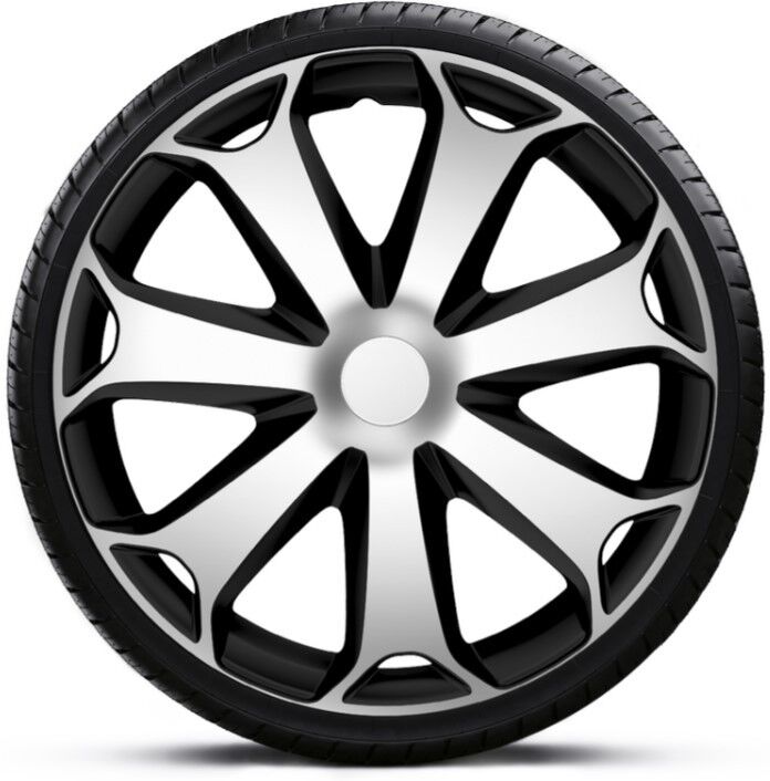ARGO 13 MEGA SILVER BLACK Wheel covers