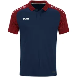 Jako Polo Performance marine/rot 164