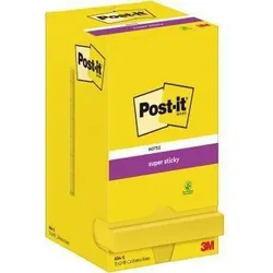 Post-it Haftnotiz 654-S 76x76mm 90Bl ge 12St ge