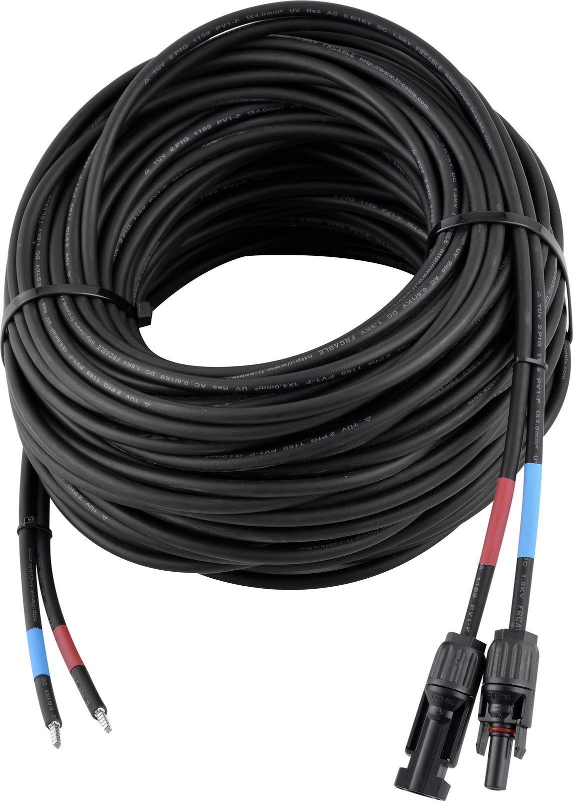 Enjoy Solar zonnepaneelkabel 20 meter 4 mm² met zonnesteekverbindingen voor zonnemodules en laadregelaars