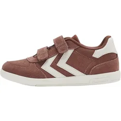 hummel Victory Suede Klettverschluss Sneaker Kinder copper brown 20