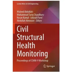 Civil Structural Health Monitoring, Fachbücher von Muhammad Kamal, Hasan, Tariq Chaudhary