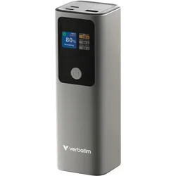 Verbatim Charge n Go Power Bank (10000 mAh), Powerbank, Grau