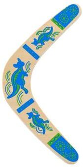 DynamicDeals Kangaroo Return Boomerang Outdoor Catch Game For Kids & Families c