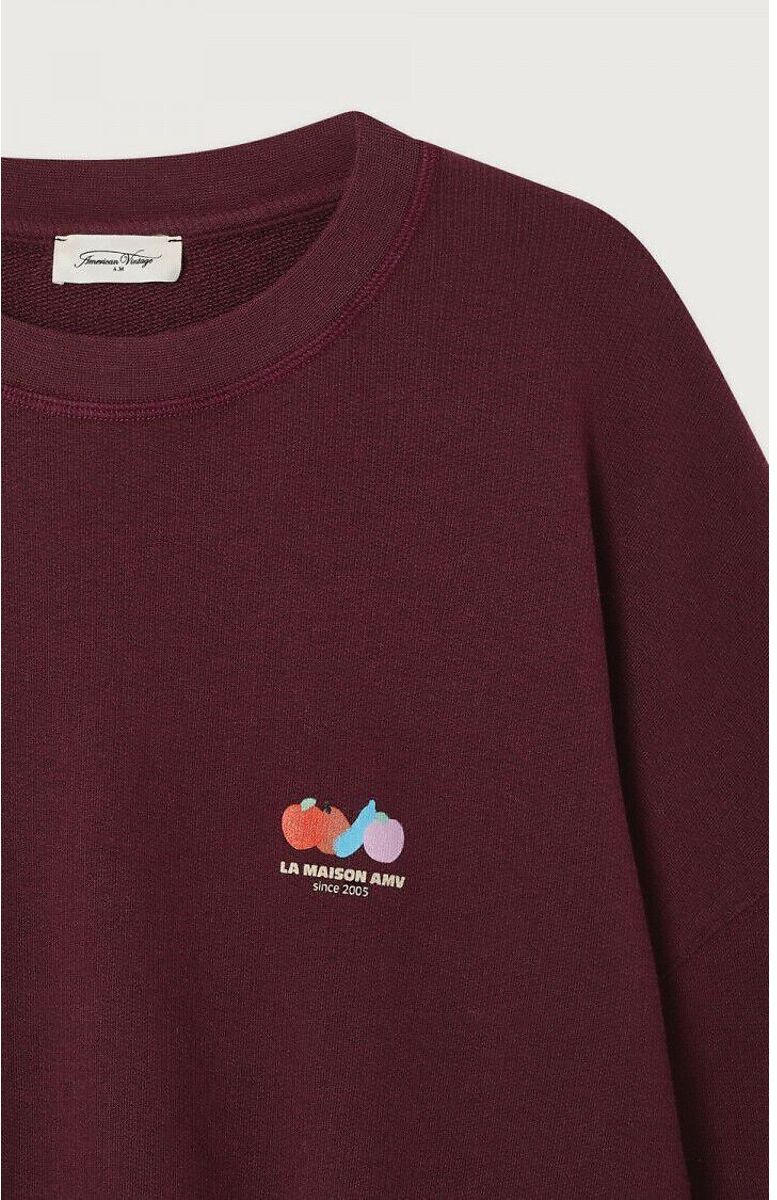 AMERICAN VINTAGE Sweat col rond manches longues, ATUBAY