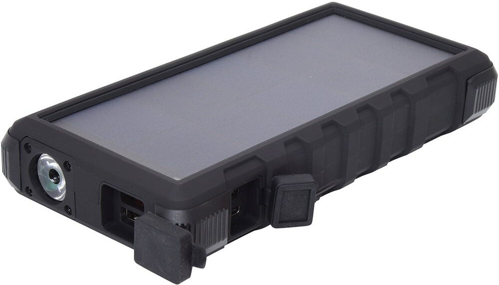 Sandberg QC Solar Outdoor Waterproof PowerBank 24.000 mAh - (IP67) - Sort