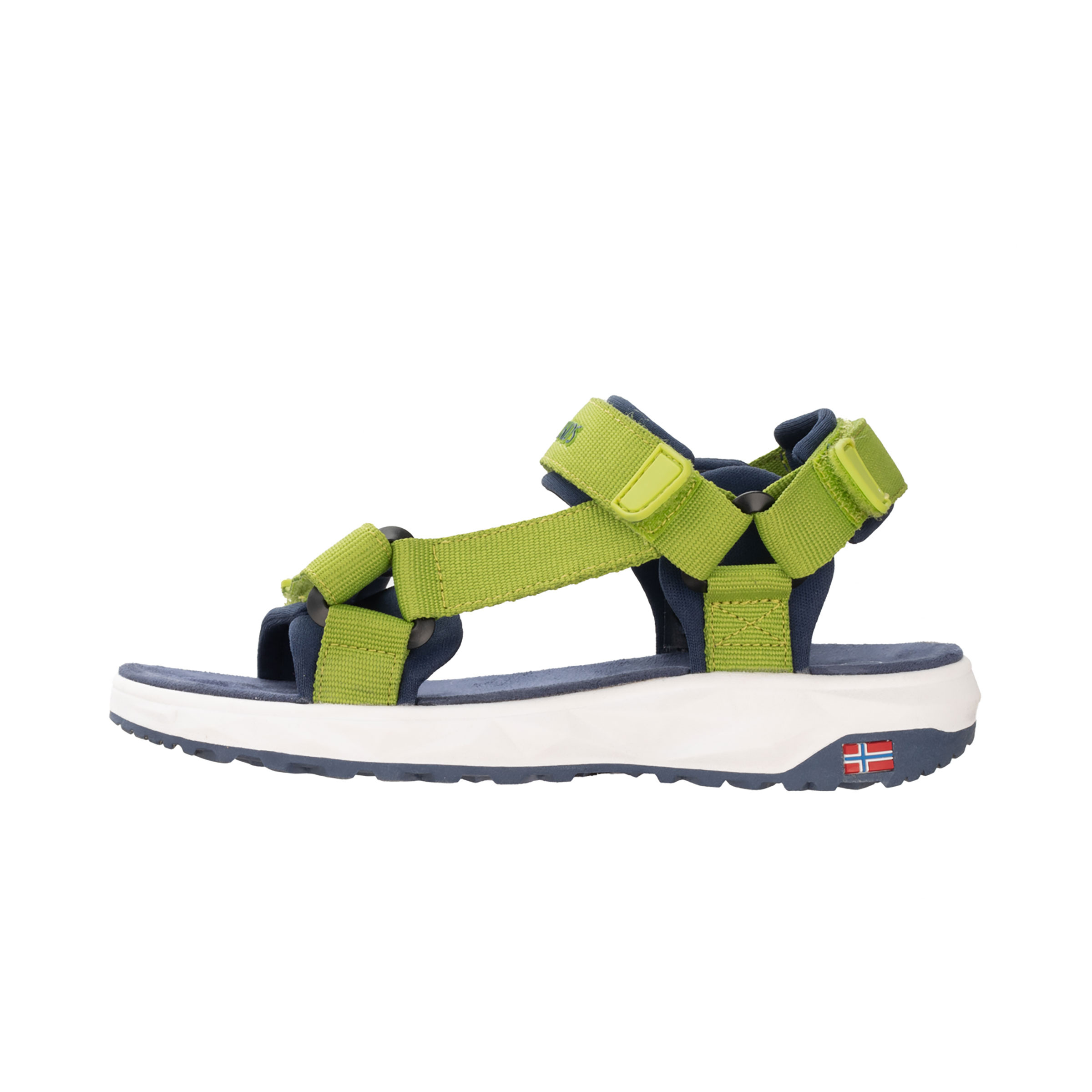 Trollkids Lysefjord Sandale Kinder Sandalen gruen Größe 26 Trekking Atmungsaktiv