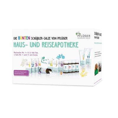Haus/Reiseapotheke 1-12 Tabletten+1+11 Creme 1 St Kombipackung