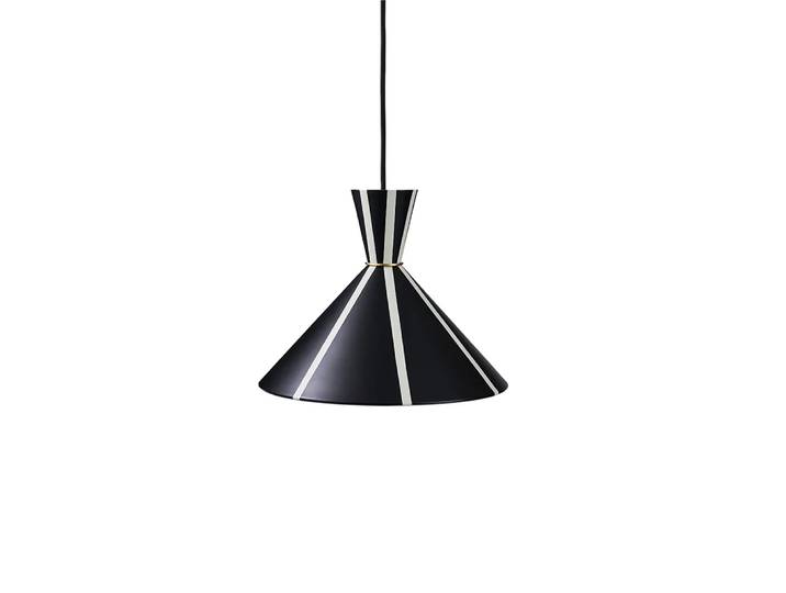 Warm Nordic Suspension Bloom black noir/warm white, stripe